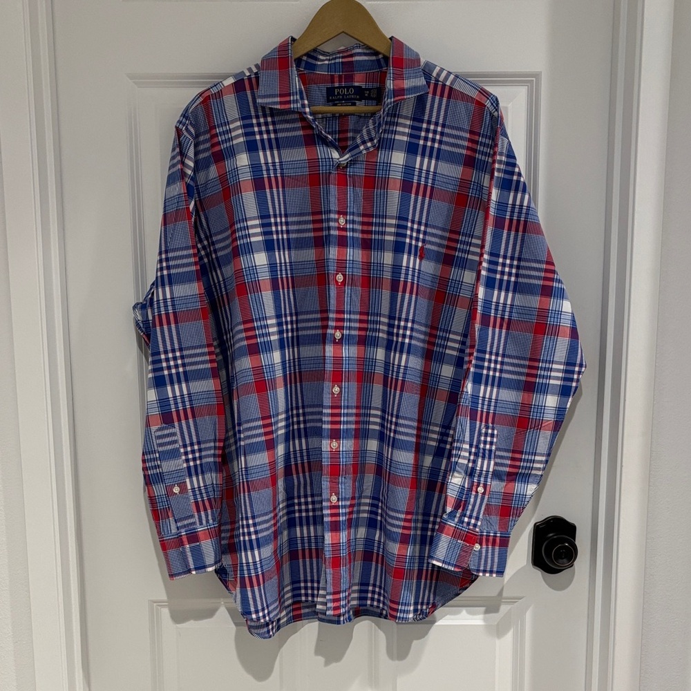 Polo by Ralph Lauren Men's Vibrant Plaid Shirt